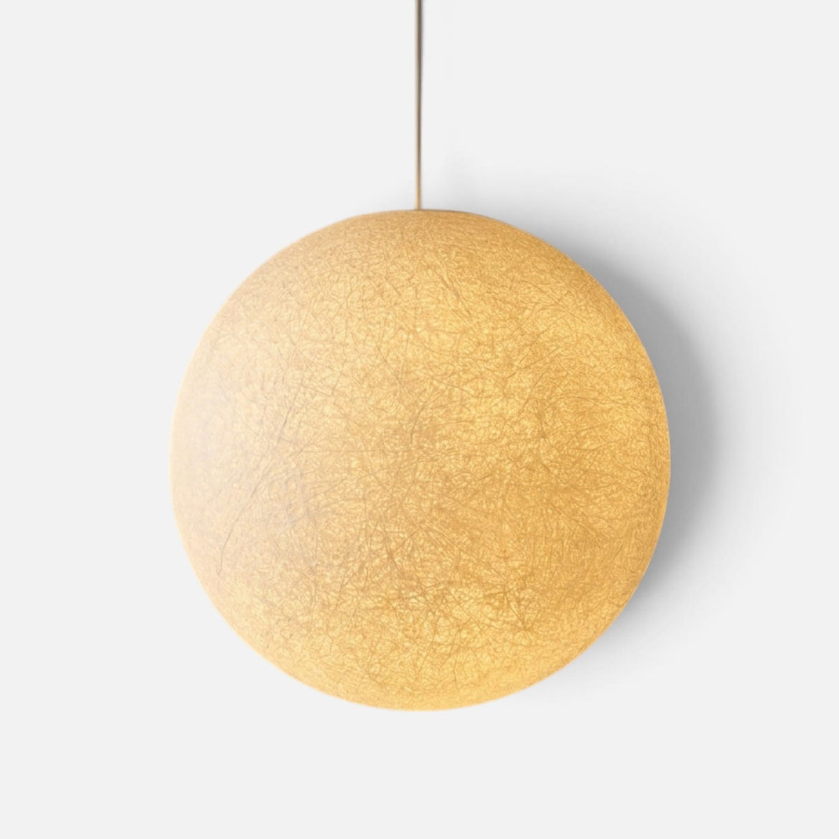 Elvora Pendant Light | Lunar Surface Globe Design