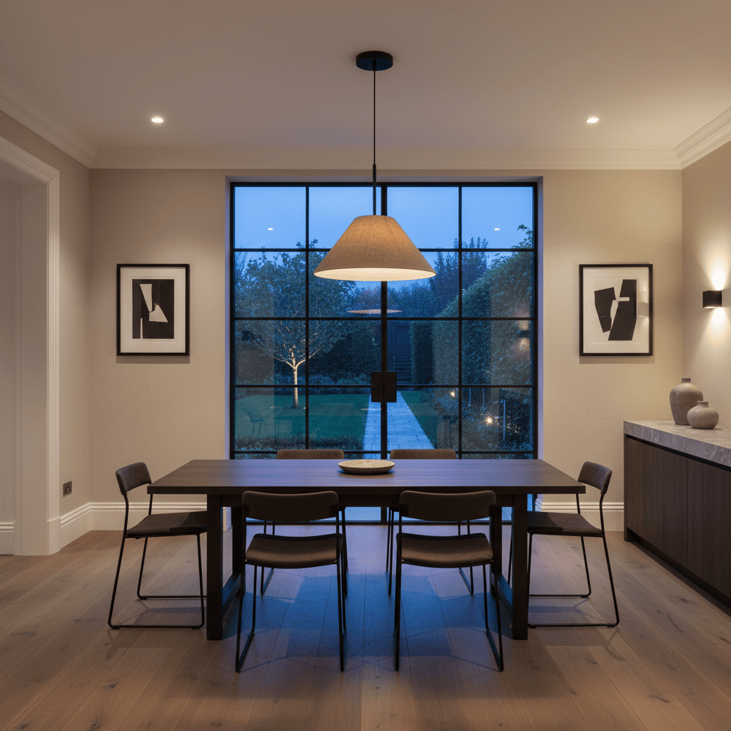 Elvora Pendant Light | Milk Glass Cone Design