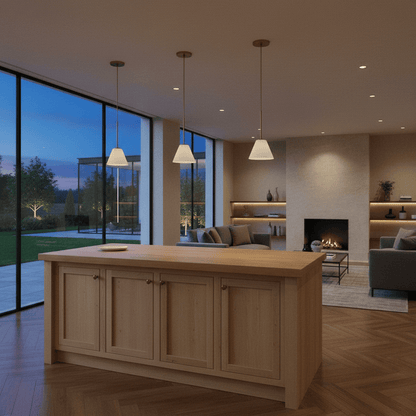Elvora Pendant Light | Milk Glass Cone Design