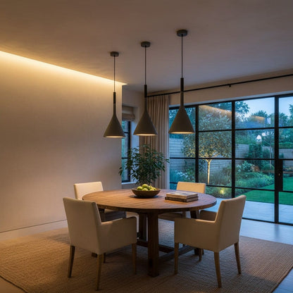 Elvora Pendant Light | Minimalist Cone Cluster Design