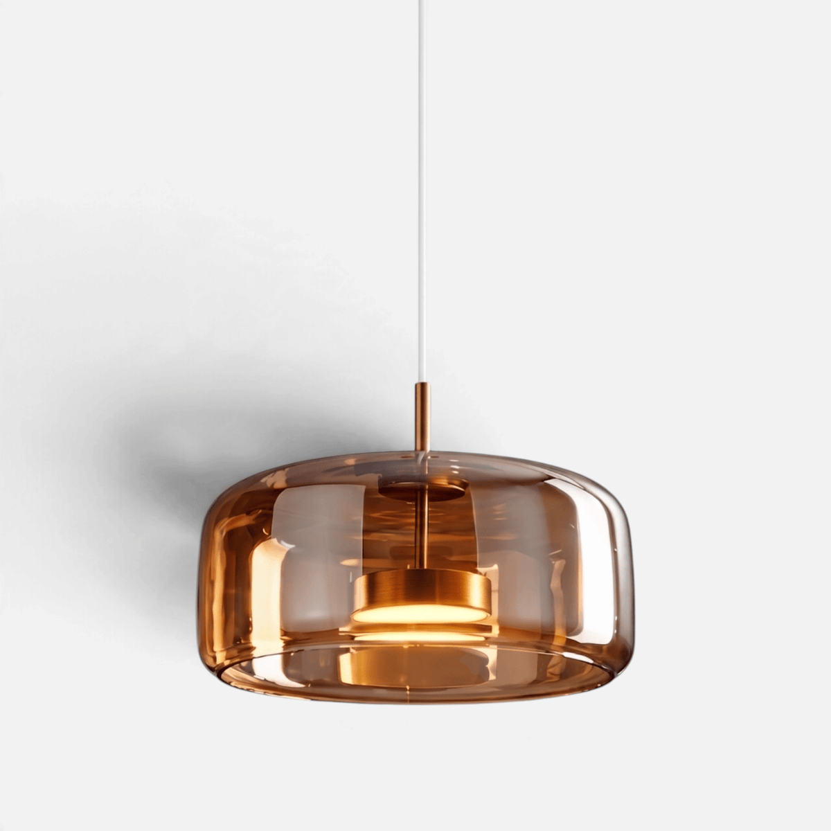 Elvora Pendant Light | Mirror Glass Capsule LED Design
