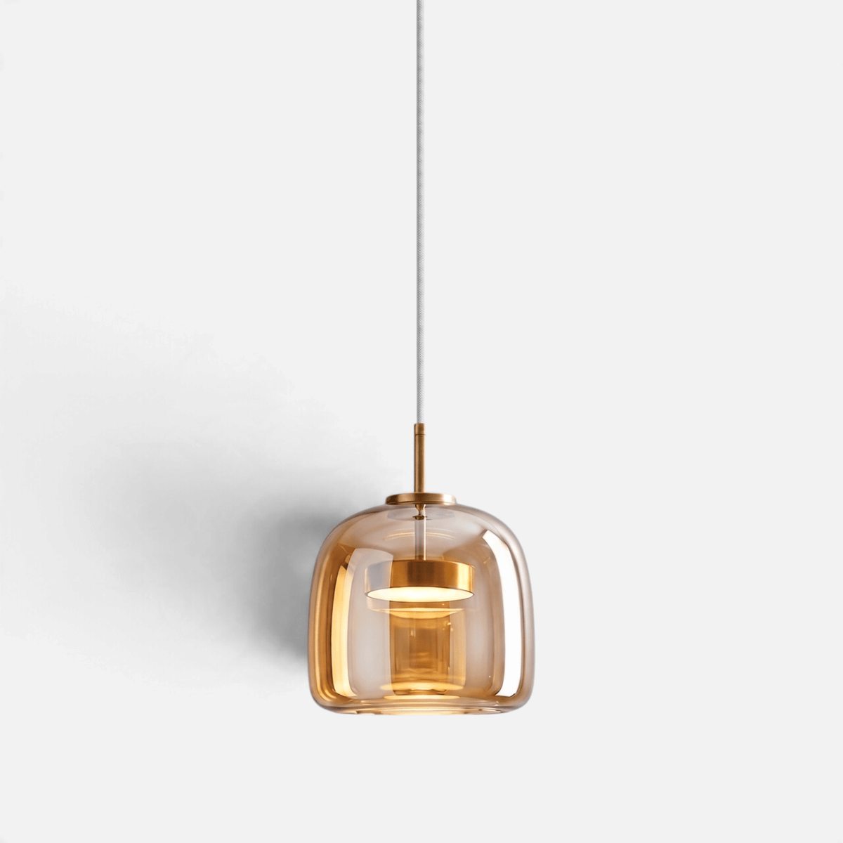 Elvora Pendant Light | Mirror Glass Capsule LED Design