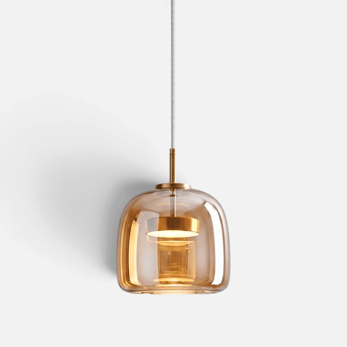 Elvora Pendant Light | Mirror Glass Capsule LED Design