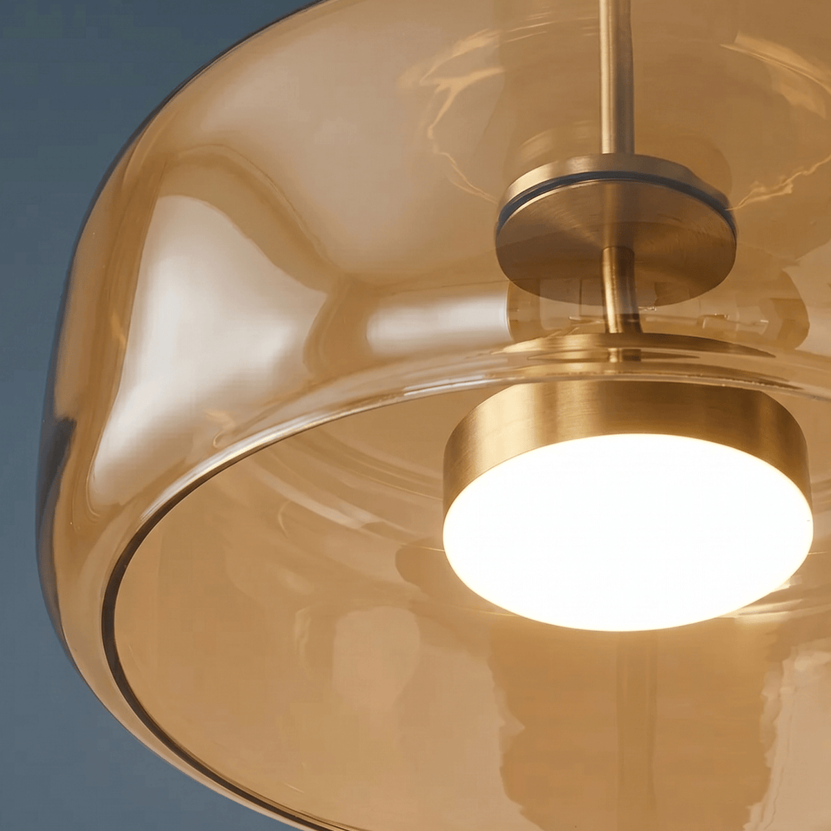 Elvora Pendant Light | Mirror Glass Capsule LED Design