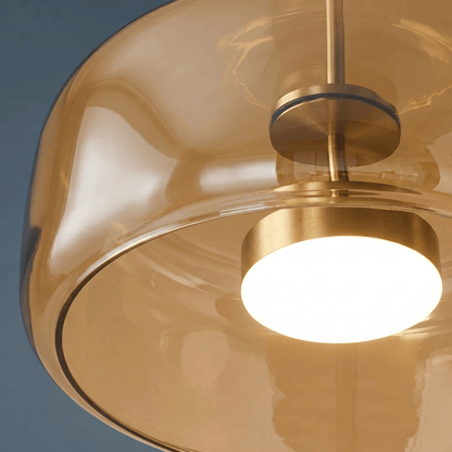 Elvora Pendant Light | Mirror Glass Capsule LED Design