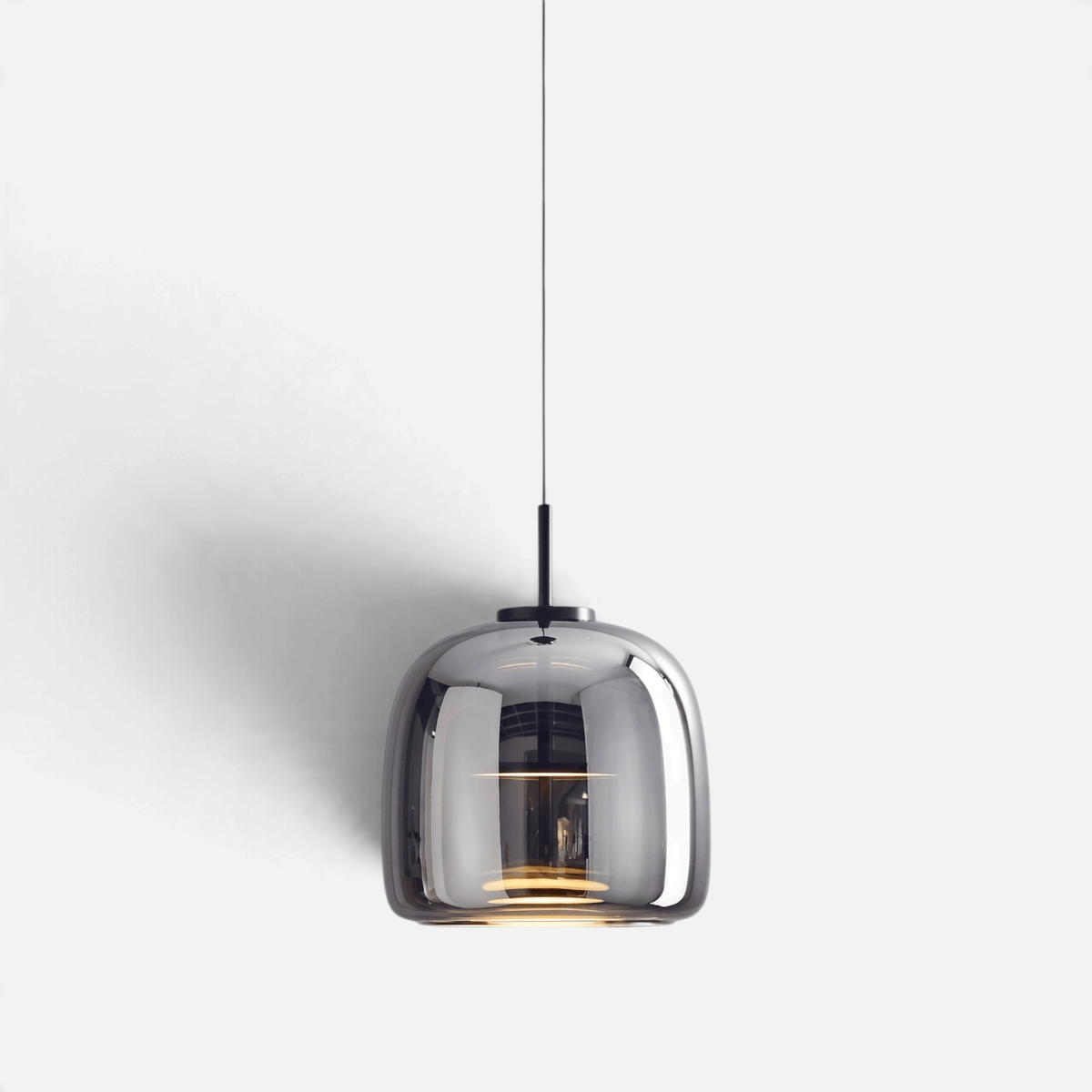 Elvora Pendant Light | Mirror Glass Capsule LED Design