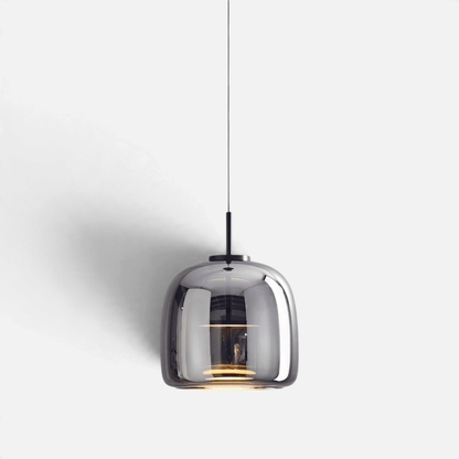 Elvora Pendant Light | Mirror Glass Capsule LED Design