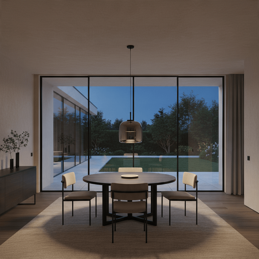 Elvora Pendant Light | Mirror Glass Capsule LED Design