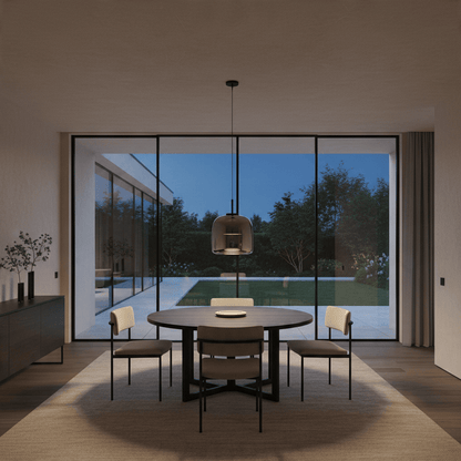 Elvora Pendant Light | Mirror Glass Capsule LED Design