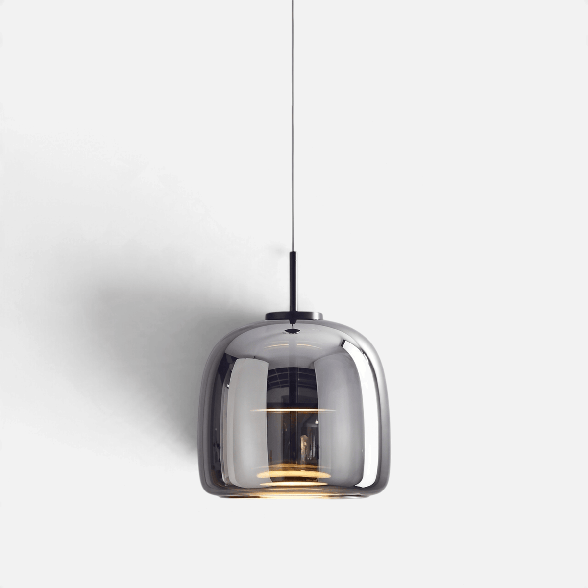 Elvora Pendant Light | Mirror Glass Capsule LED Design