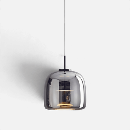Elvora Pendant Light | Mirror Glass Capsule LED Design