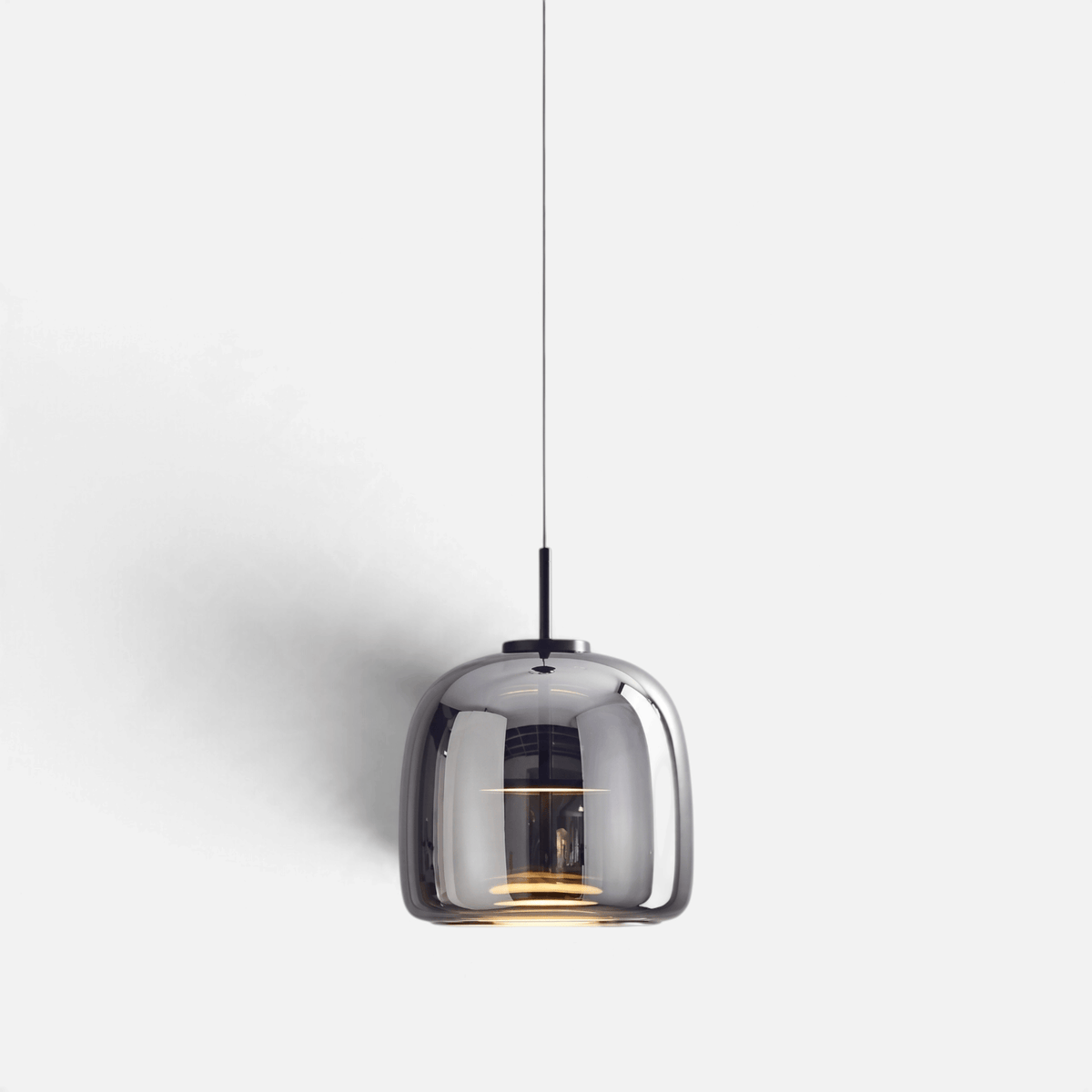 Elvora Pendant Light | Mirror Glass Capsule LED Design
