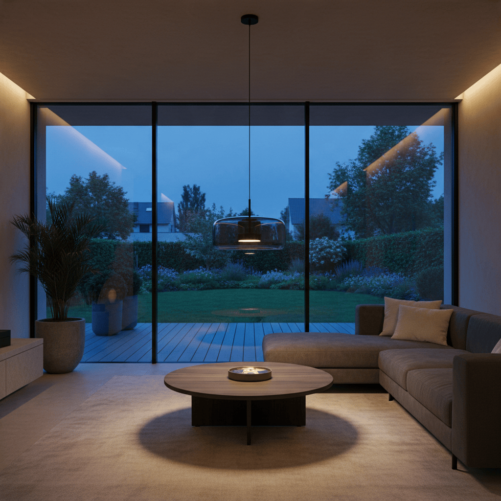 Elvora Pendant Light | Mirror Glass Capsule LED Design
