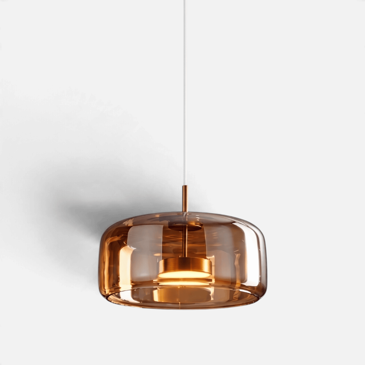 Elvora Pendant Light | Mirror Glass Capsule LED Design
