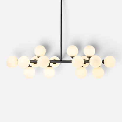 Elvora Pendant Light | Molecular Glass Globe Chandelier