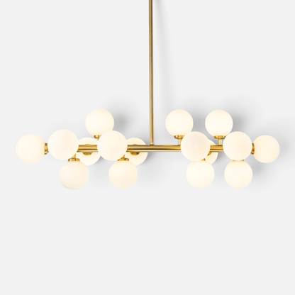 Elvora Pendant Light | Molecular Glass Globe Chandelier