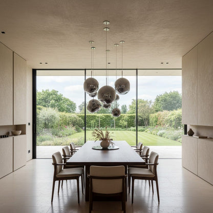 Elvora Pendant Light | Molten Glass Lava Design