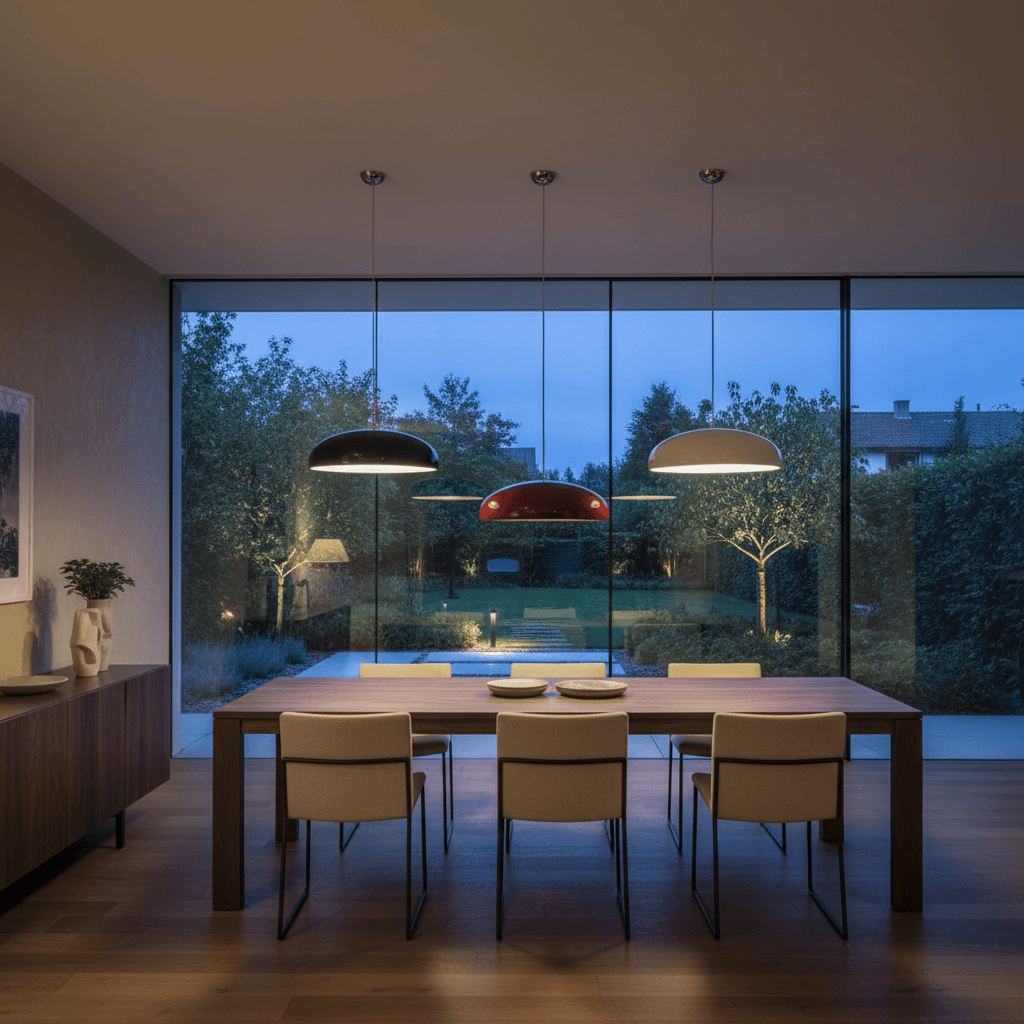 Elvora Pendant Light | Mushroom Dome Shade Design