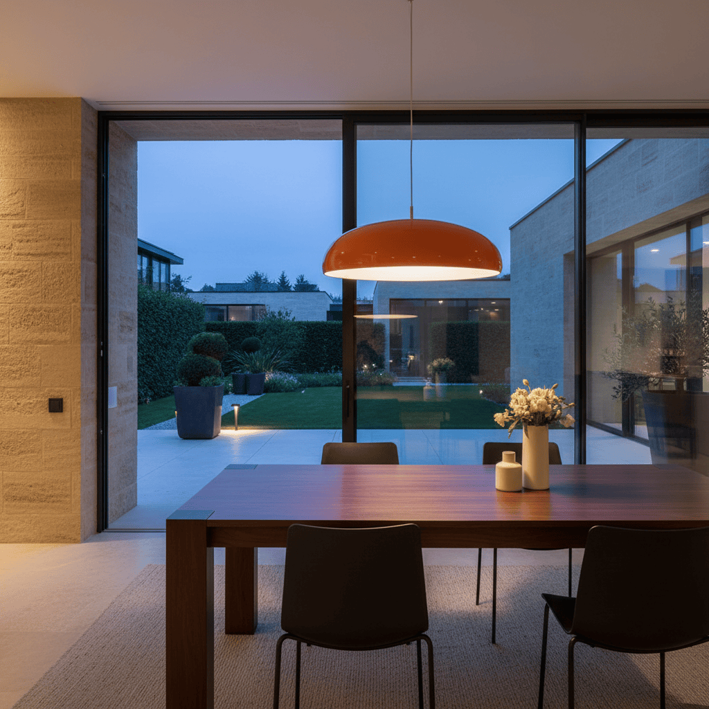 Elvora Pendant Light | Mushroom Dome Shade Design