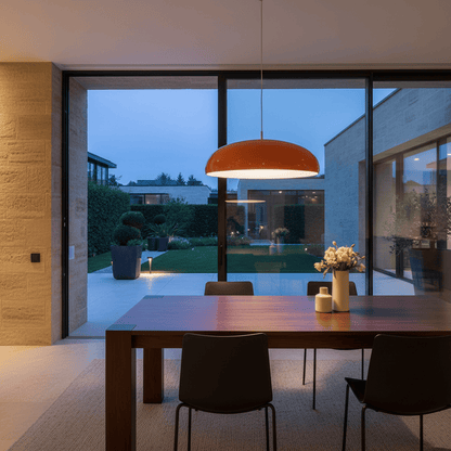 Elvora Pendant Light | Mushroom Dome Shade Design
