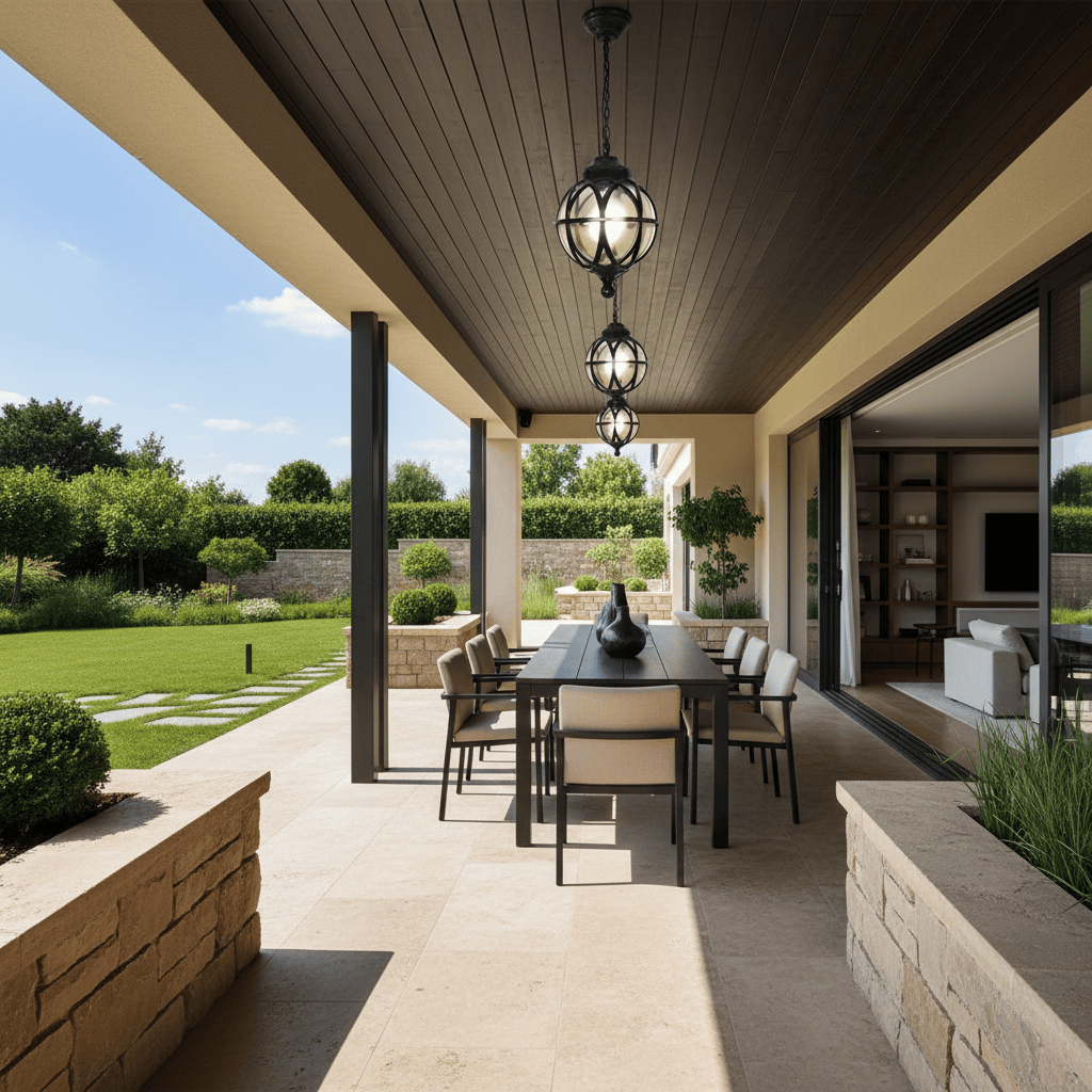 Elvora Pendant Light | Outdoor Globe Cage Design
