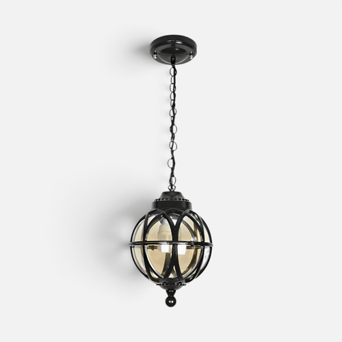 Elvora Pendant Light | Outdoor Globe Cage Design