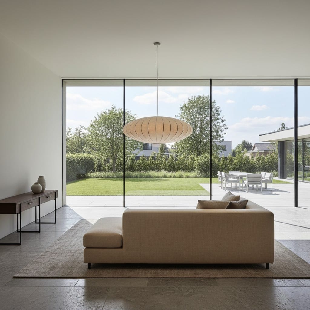Elvora Pendant Light | Oval Cocoon Shade Design