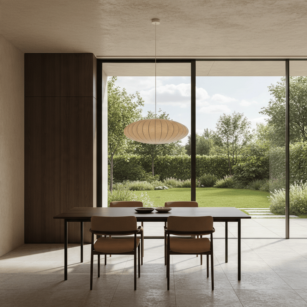 Elvora Pendant Light | Oval Cocoon Shade Design