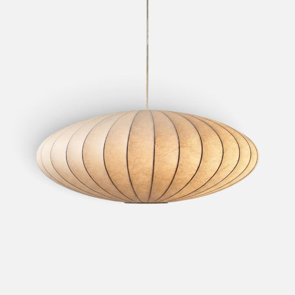 Elvora Pendant Light | Oval Cocoon Shade Design