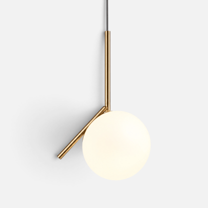 Elvora Pendant Light | Oval Frame Globe Design