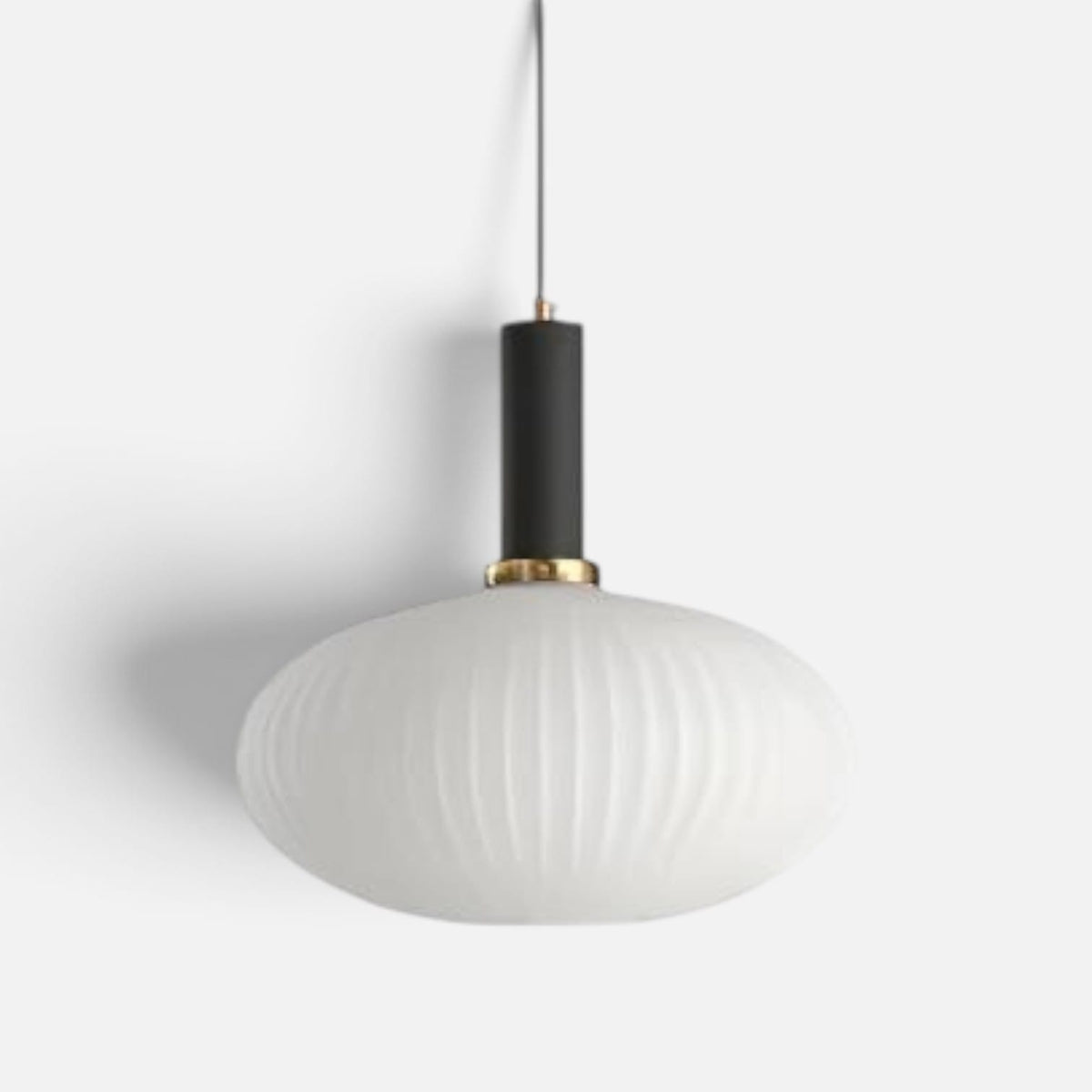Elvora Pendant Light | Ribbed Glass Shade Design
