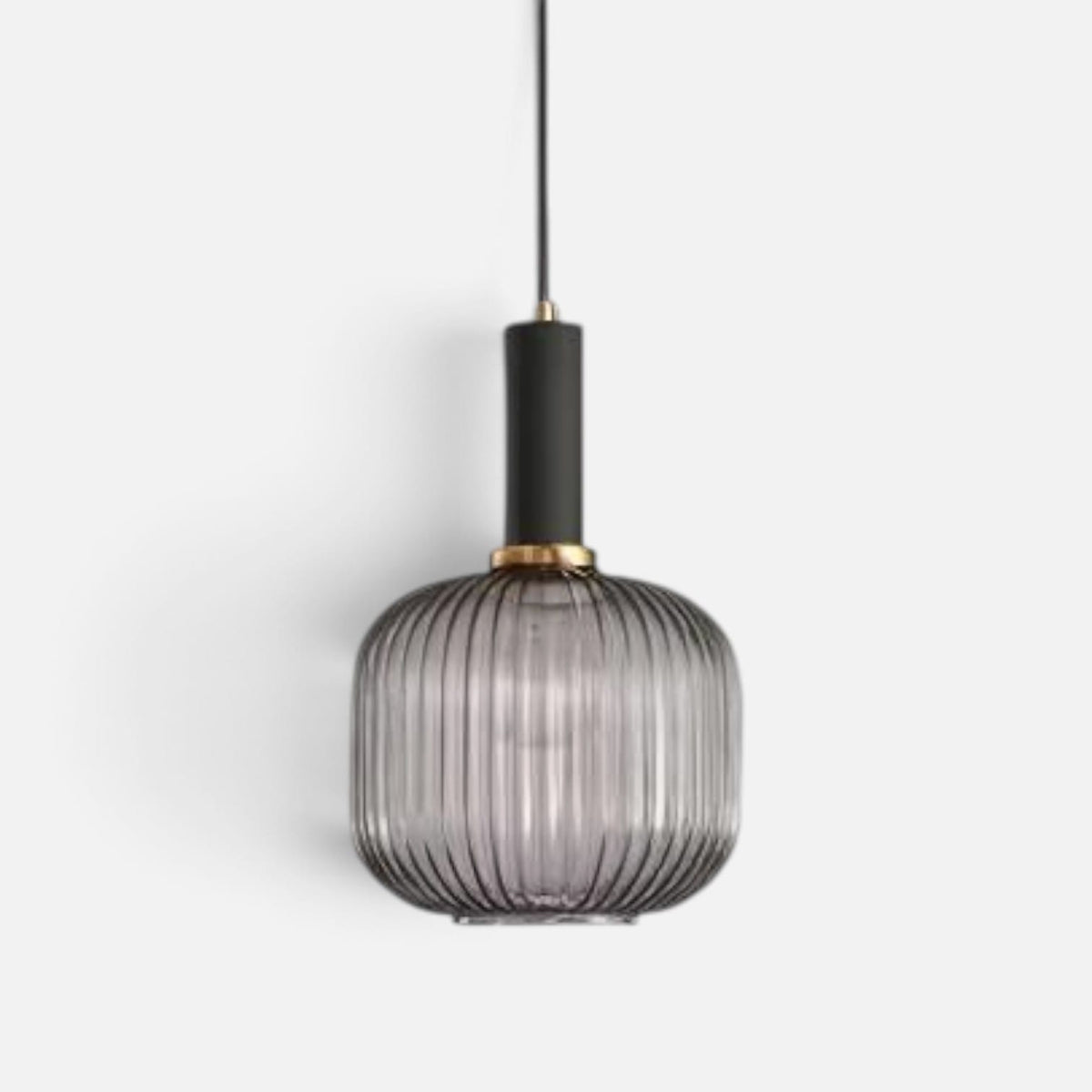 Elvora Pendant Light | Ribbed Glass Shade Design