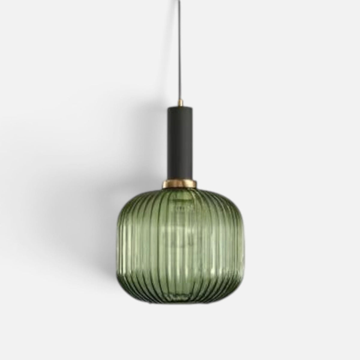 Elvora Pendant Light | Ribbed Glass Shade Design
