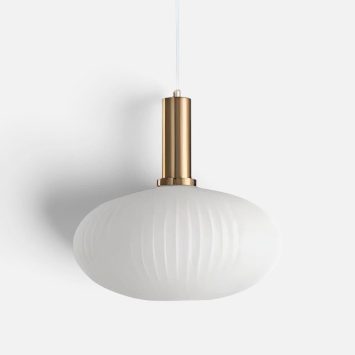 Elvora Pendant Light | Ribbed Glass Shade Design