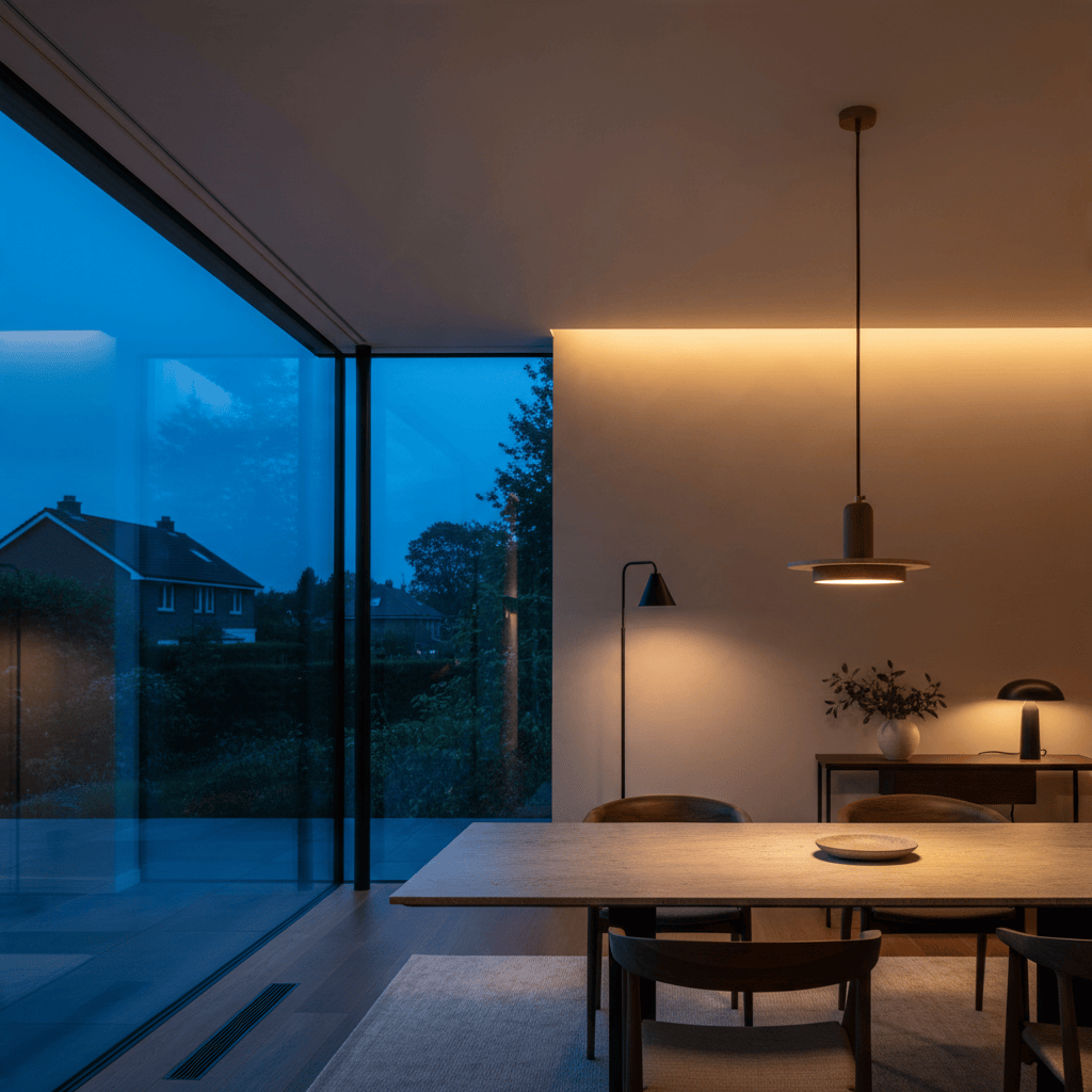 Elvora Pendant Light | Travertine Wood Organic Design