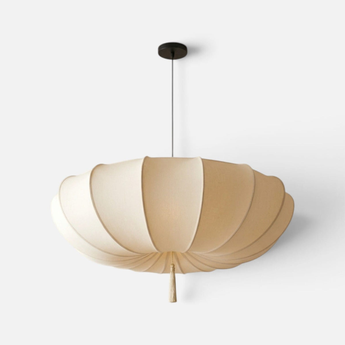 Elvora Pendant Light | Umbrella Fabric Shade Design