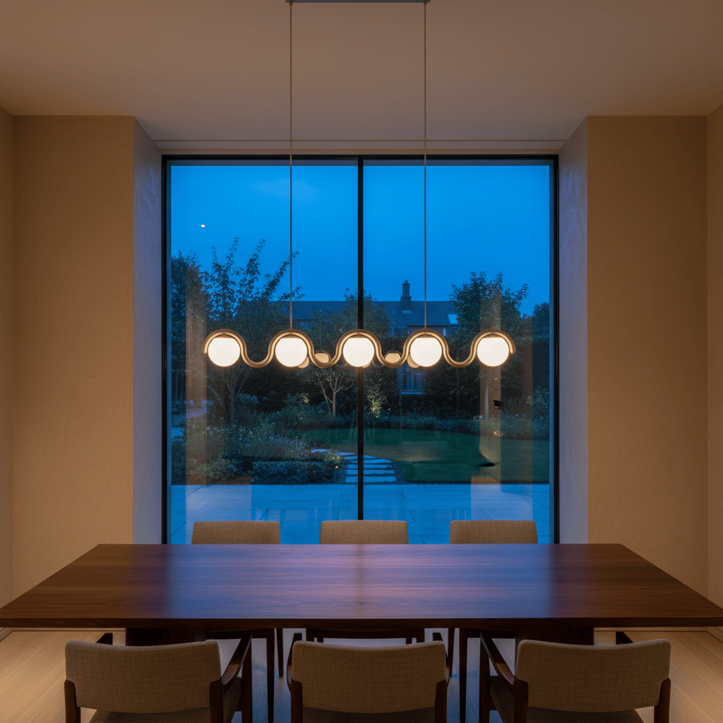 Elvora Pendant Light | Wavy Sphere Chandelier Design