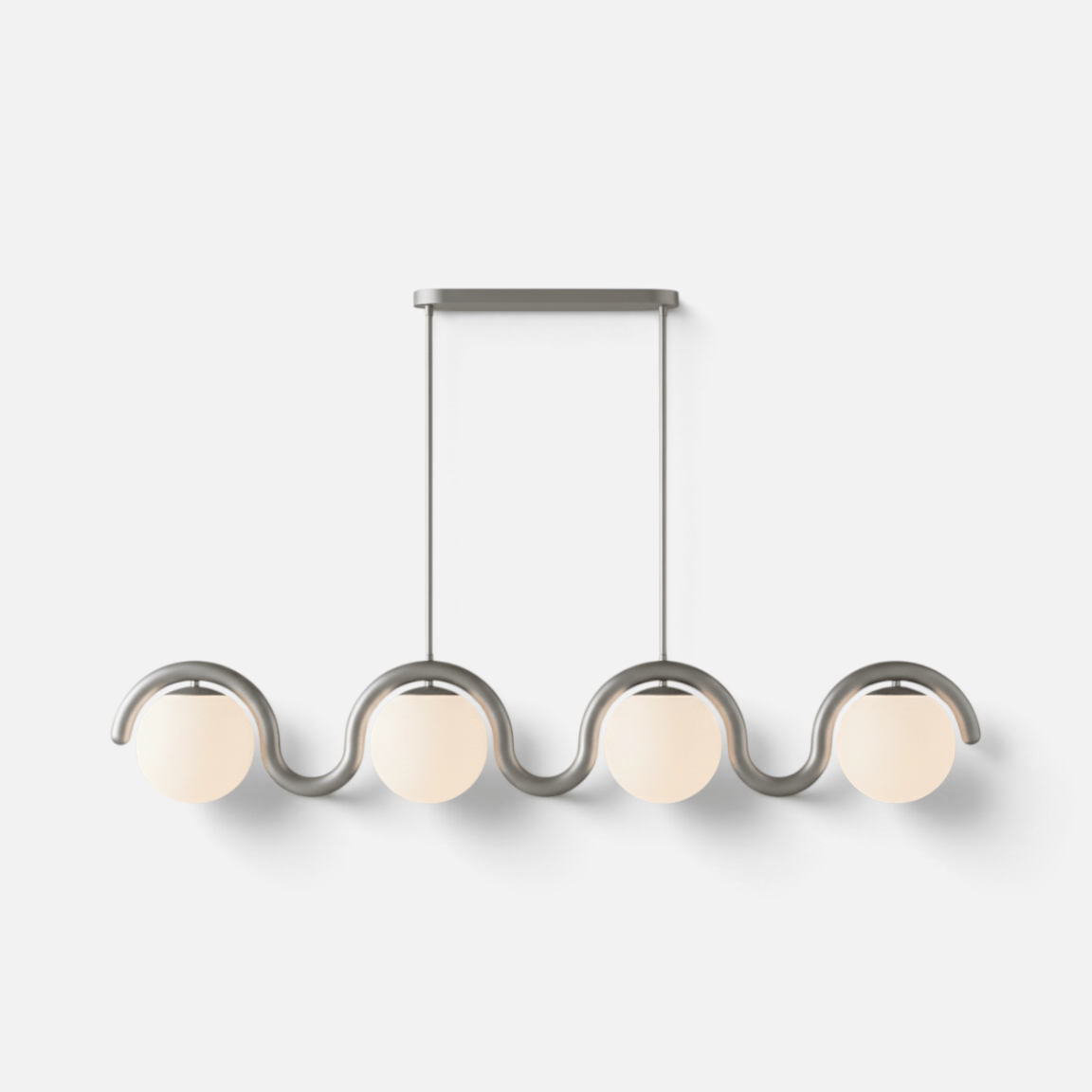 Elvora Pendant Light | Wavy Sphere Chandelier Design