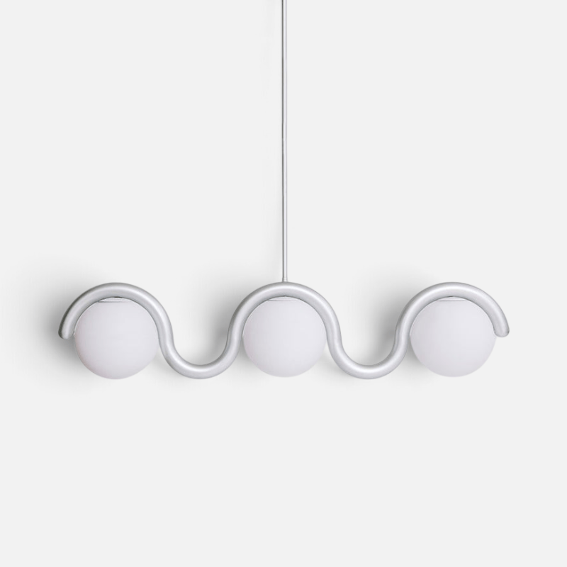 Elvora Pendant Light | Wavy Sphere Chandelier Design