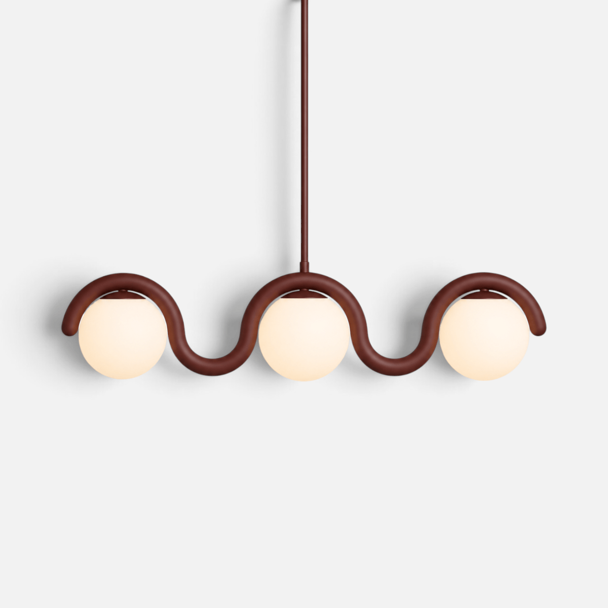 Elvora Pendant Light | Wavy Sphere Chandelier Design