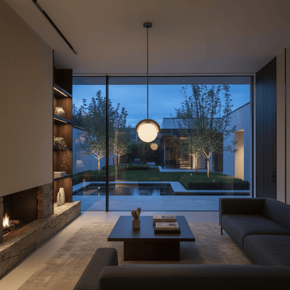 Elvora Pendant Light | Wavy Sphere Chandelier Design