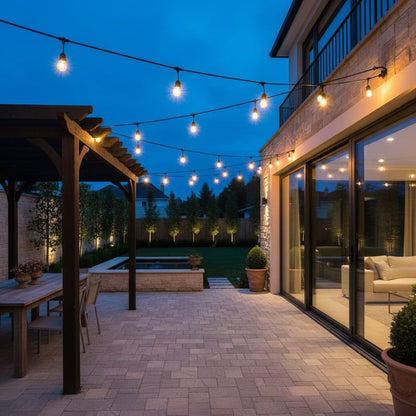 Elvora String Lights | Outdoor Patio Bulb Design