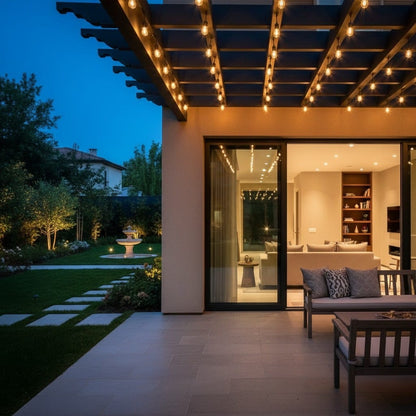 Elvora String Lights | Outdoor Patio Bulb Design