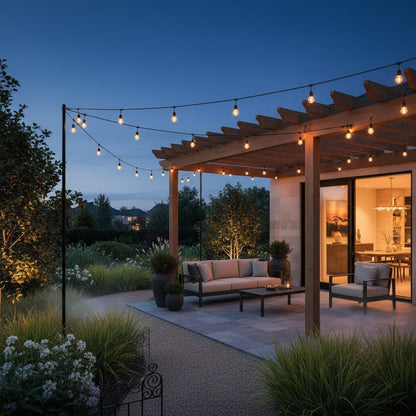 Elvora String Lights | Outdoor Patio Bulb Design
