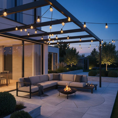 Elvora String Lights | Outdoor Patio Bulb Design