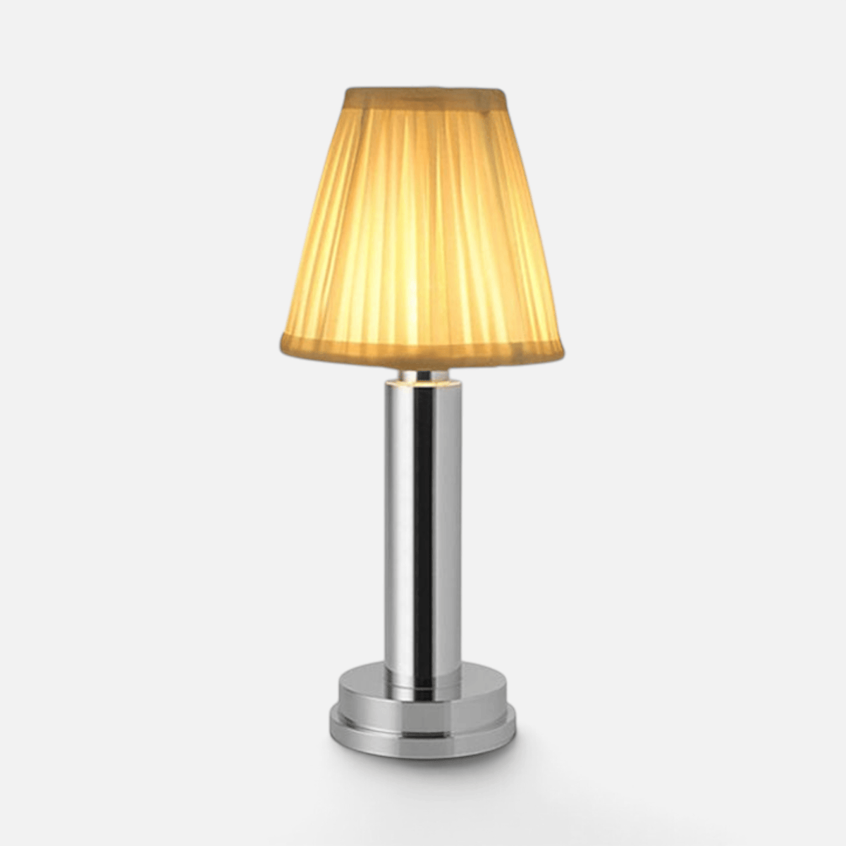 Elvora Table Lamp | Pleated Fabric Shade Design