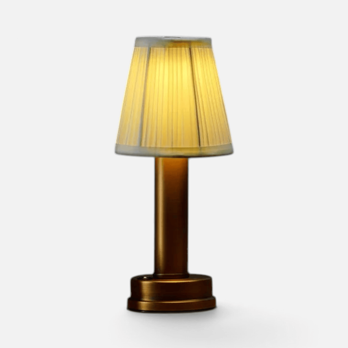 Elvora Table Lamp | Pleated Fabric Shade Design