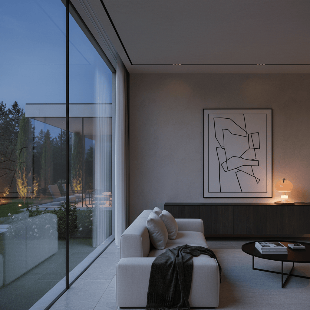 Elvora Table Light | Candle Warmer Glass Dome Design