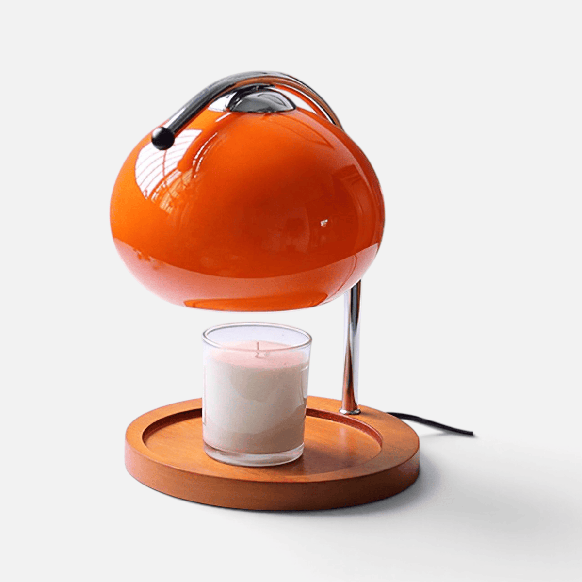 Elvora Table Light | Candle Warmer Glass Dome Design
