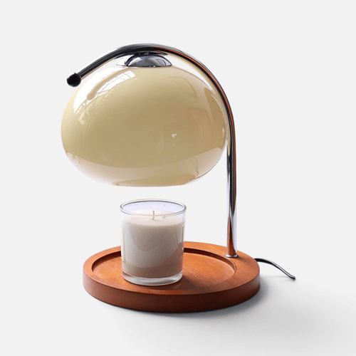 Elvora Table Light | Candle Warmer Glass Dome Design